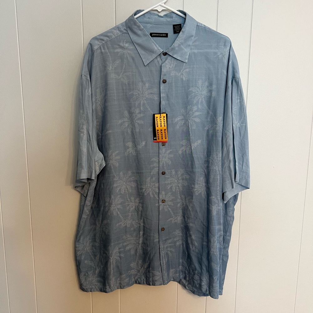 Pierre Cardin short sleeve button-down‎ size XXL